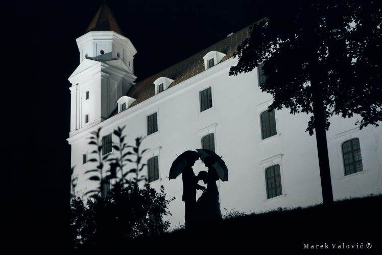 Hochzeit in der Burg von Bratislava