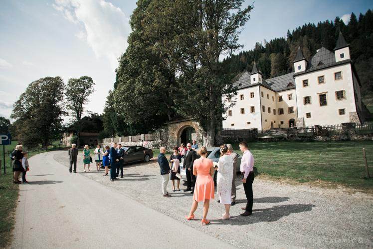 Standesamliche Trauung in Schloss Hoech in Flachau