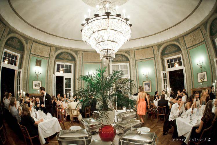 Lusthaus Vienna - interiors - wedding