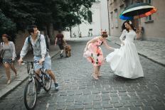 open blog wedding at River's Club and City Center Bratislava