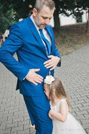 child on wedding