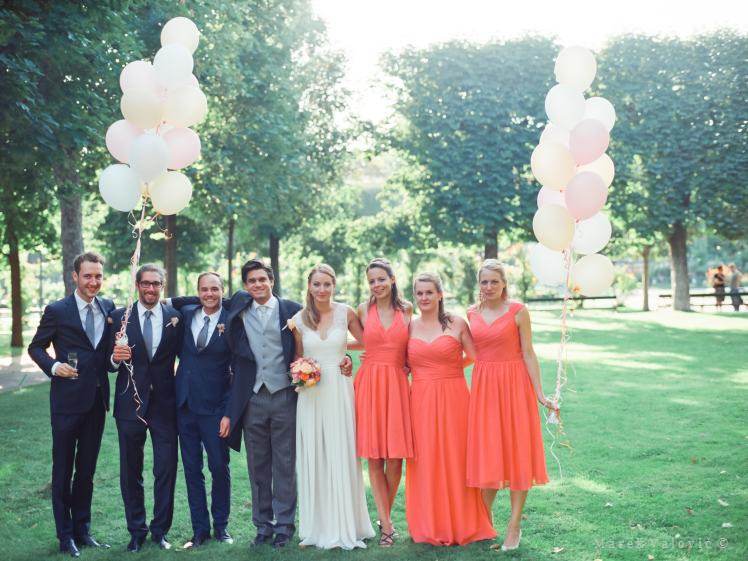 Vienna volksgarden - wedding baloons - Best wedding photographer Vienna